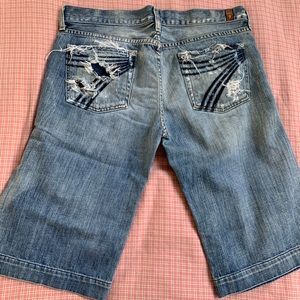 7 For All Mankind DOJO Bermuda Shorts limited edition
